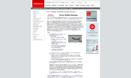 Oracle NoSQL Database Key Value and Tuple Store App